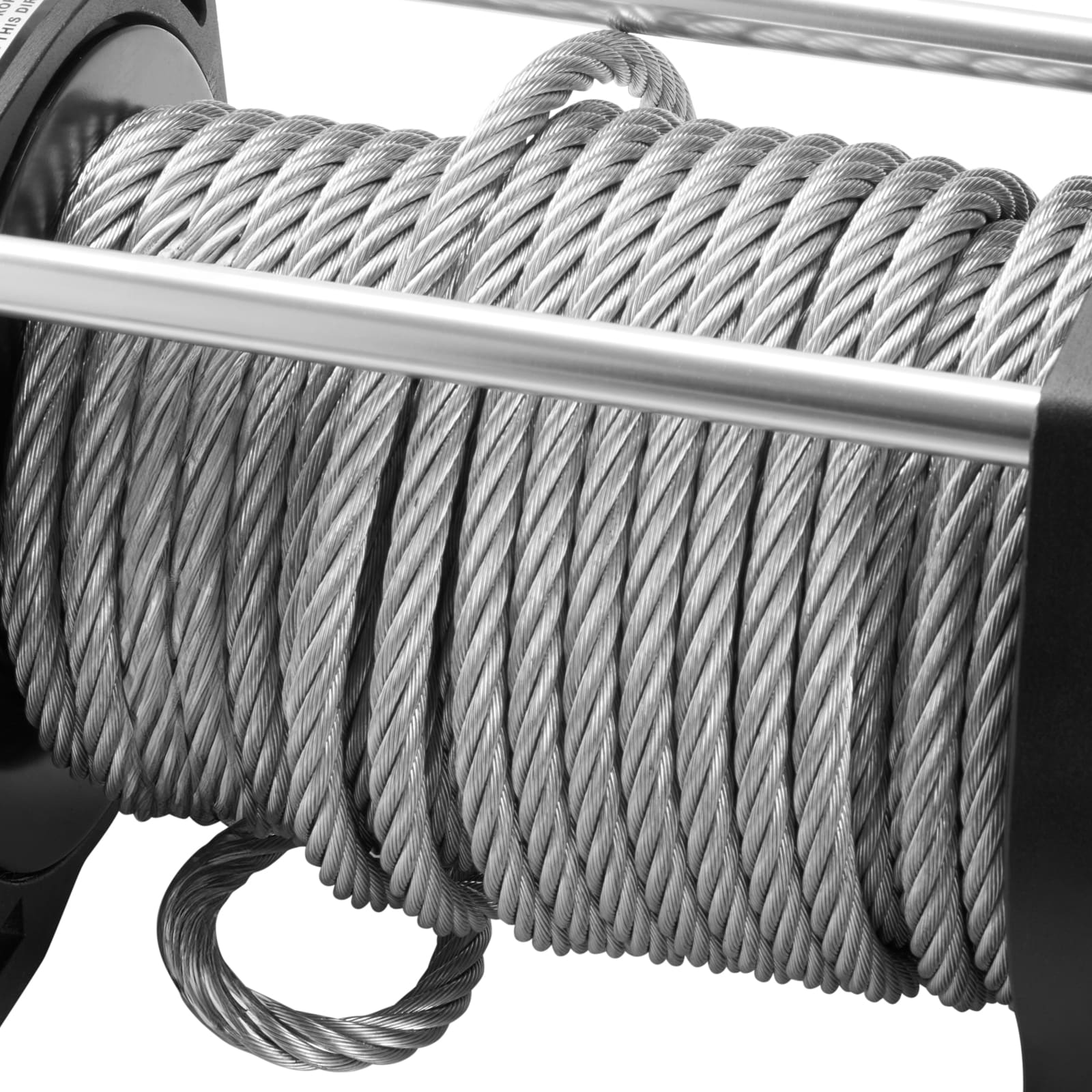 Electric Winch For Truck With Steel Cable And Waterproof Remote_voghion.com